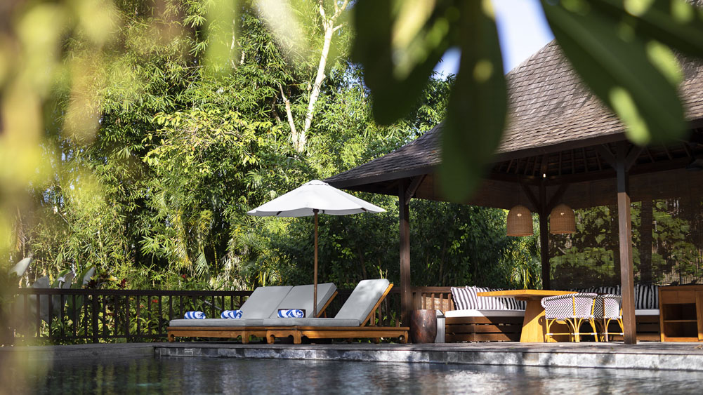 Villa Simona Oasis - Poolside seating